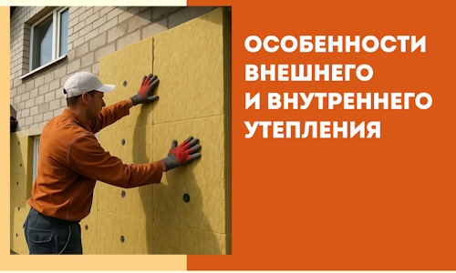 Какие особенности внешнего и внутреннего утепления в Владикавказе