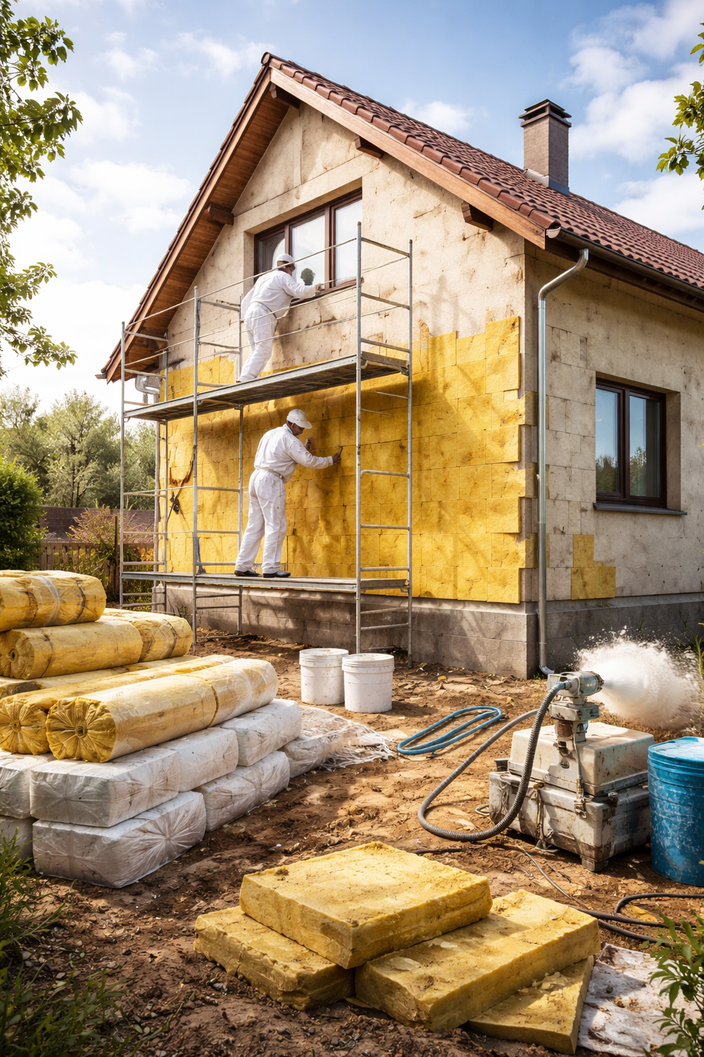 Профессиональное утепление домов в Владикавказе — тепло, надежность, экономия